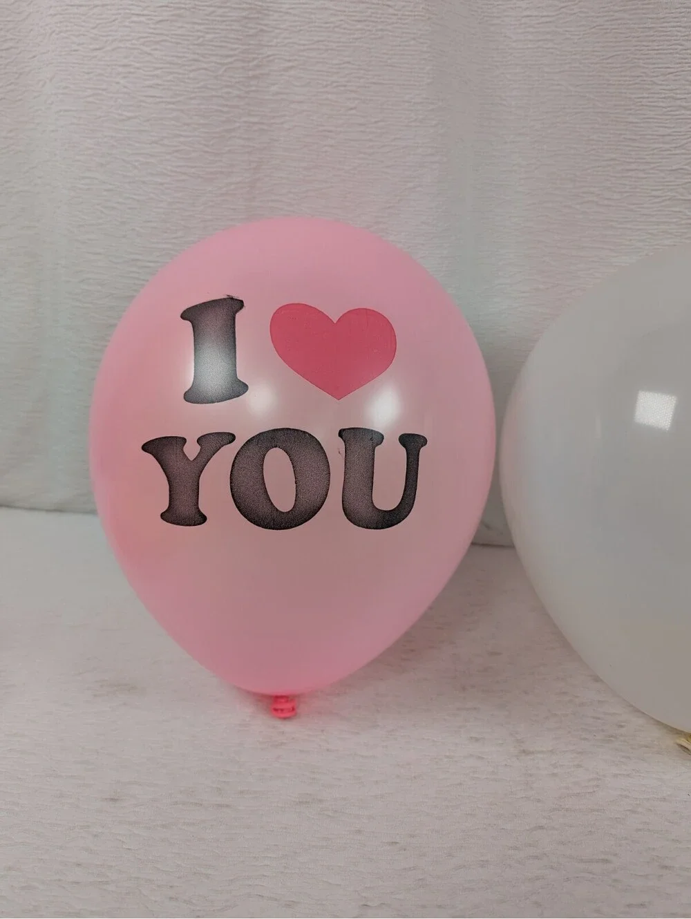 12 inch - Latex Balloons - Pink / White - Party Helium Balloons - 120 Pack